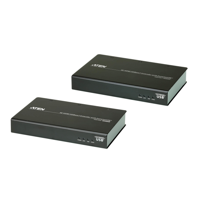 Ekstender 4K HDMI HDBaseT z ExtremeUSB® (4K@100m) (HDBaseT klasa A) - VE813A