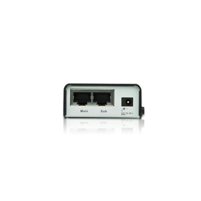 Ekstender DVI Dual Link/Audio Cat 5 (2560x1600@40m) - VE602