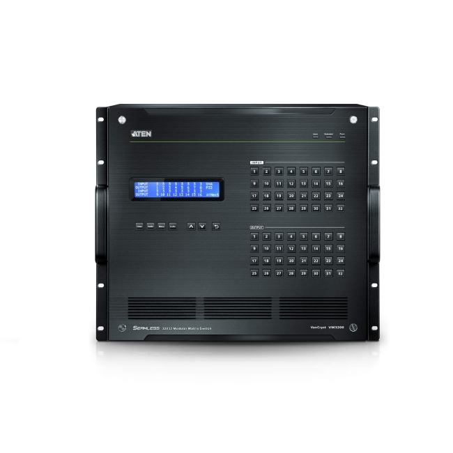 Modularny przełącznik matrycowy 32x32 - VM3200