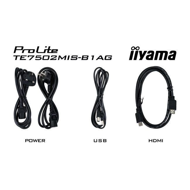 Interaktywny ekran dotykowy iiyama ProLite TE7502MIS-B1AG 75