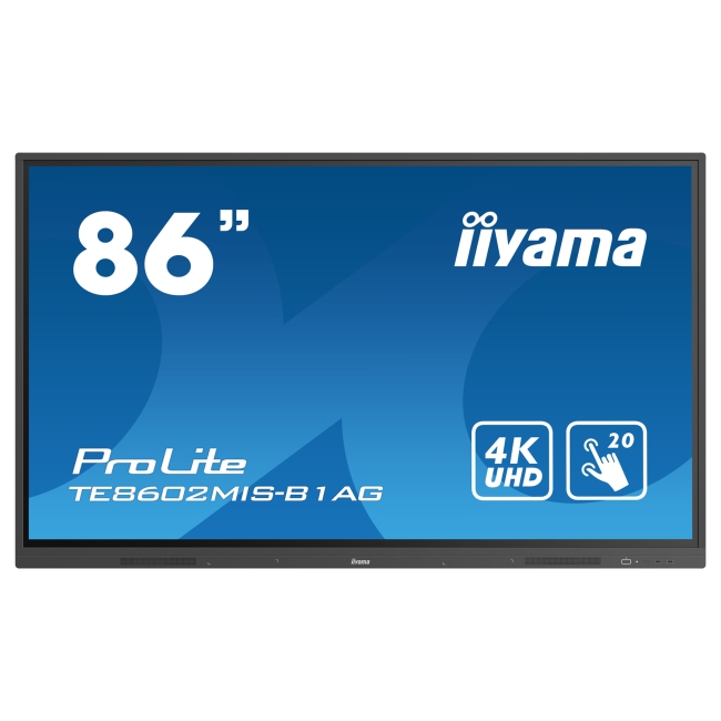 Interaktywny ekran dotykowy iiyama ProLite TE8602MIS-B1AG 86" IPS, 4K UHD, iiWare(Android), WiFi