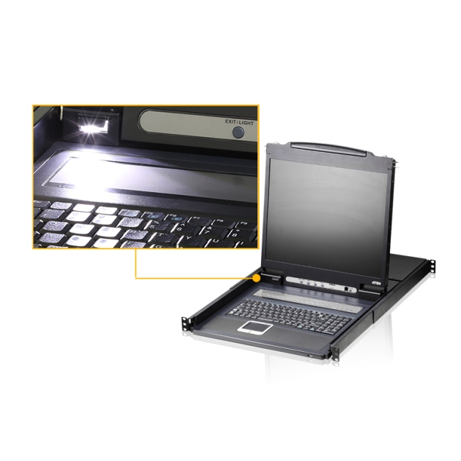 Przełącznik LCD KVM 19” - CL1316