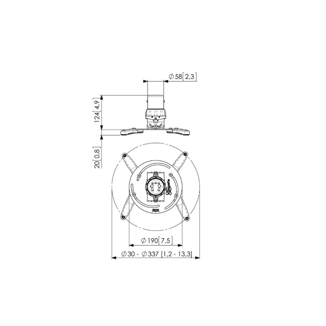 Vogel's PPC 1500 EXT