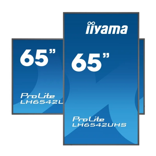 Monitor DigitalSignage iiyama LH6542UHS-B3 65" 4K UHD iisignage Android slot Intel® SDM