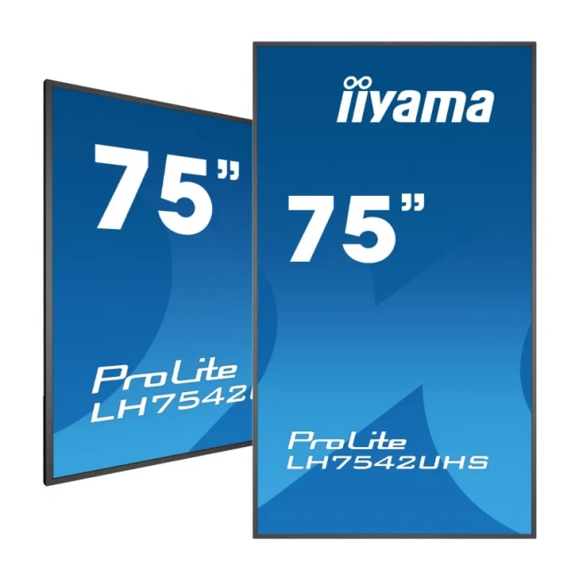 Monitor wielkoformatowy iiyama Prolite LH7542UHS-B3 IPS 4K UHD 18/7 Android FailOver