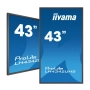 Monitor DigitalSignage iiyama ProLite LH4342UHS-B3 43", 4K, IPS, 18/7, Android, Intel® SDM, eshare, iisignage