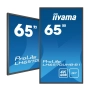 Monitor DigitalSignage iiyama ProLite LH6570UHB-B1 65", VA LED, 4K, Android, 24/7, wysoka jasność, ultra flat